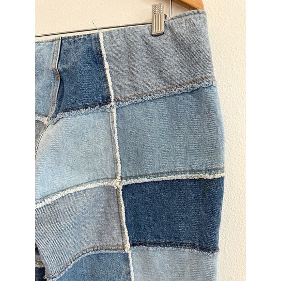 Y2K No Boundaries Patchwork Jeans size 13 - Picture 8 of 16